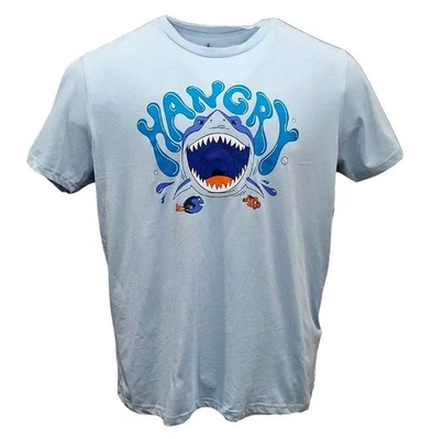 Camiseta unissex adulto Finding Nemo Hangry Bruce Shark parques da Disney GG nova com etiquetas WDW - Imagem 1 de 4
