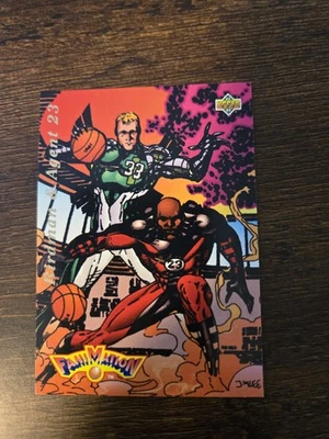 1993 Upper Deck Larry Bird Michael Jordan Fanimation Birdman Et Agent 23 #510 - Photo 1/3