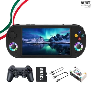 Console handheld Da 128GB Retrò Portatile 1920*1080 Videogiochi Retrogaming 5.0" - Foto 1 di 10