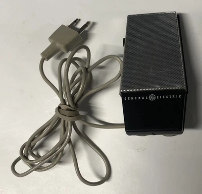 Micrófono grabadora de carrete de cinta GE General Electric de colección Foto 1 de 4