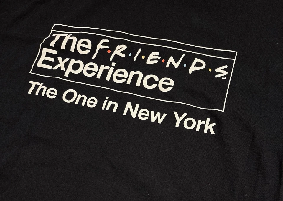 RARA Camiseta The Friends Experience Nueva York OFICIAL XL Souvenir Serie de TV NBC Foto 1 de 4