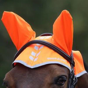 Shires Equi Flector Fly Veil - Orange - Picture 1 of 1