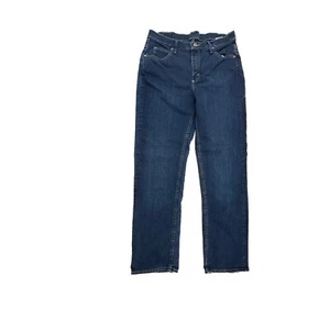 Riders by Lee Straight Leg Women's size 14 Dark Wash Blue Denim Jeans - Picture 1 of 4