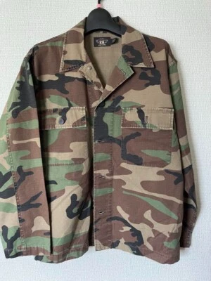 Authentic RRL 13 star button camouflage military jacket Tag size S - Image 1 of 4