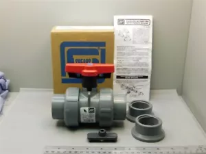 Spears 1839-012C TU2000 1 1/4" Industrie Kugelhahn SOC/FIPT CPVC FKM O-Ring - Bild 1 von 2
