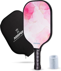Pickleball Paddles, USAPA Approved Carbon Fiberglass Pickleball Paddle, Polyprop - Picture 1 of 8