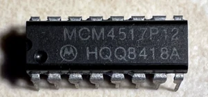 Motorola MCM4517P12 16K Dynamic RAM - NOS - Imagen 1 de 1