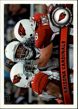 2011 Topps Football Card #375 Larry Fitzgerald/Komar/Breaston