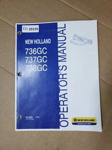 ONE - New Holland 736GC 737GC 738GC Rotary Cutter Operators Manual - Picture 1 of 5