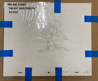 Ren and Stimpy Animation Art Sketch Season 1 - Image 1 of 3