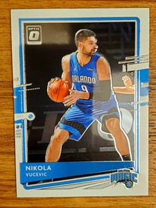 Nikola Vucevic Orlando Magic 2020-21 Donruss Optic Base Card #130 Mint