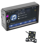 7in HD Touch Screen Car Radio Stereo MP5 Player Carplay Android Auto With Camera