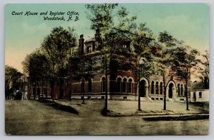 1910s Woodstock, NB New Brunswick, Canada - Court House - Raphael Tuck Postcard - Picture 1 of 3