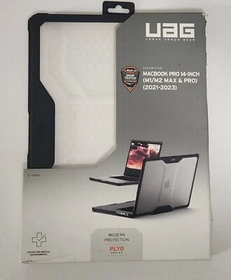 UAG MacBook Air 15" Case Cover 2023 M2 Plyo Series Clear Ice Translucent Rugged Foto 1 de 4