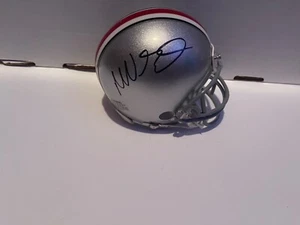 Minicasco firmado por Mike Vrabel de los Ohio State Buckeyes JSA - Imagen 1 de 2