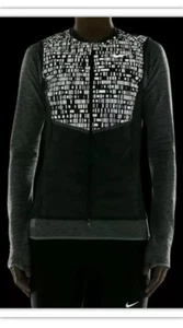 Nike Aeroloft Reflective Graphics Forest Green Goose Down Gilet Vest, Size XS - Picture 1 of 12
