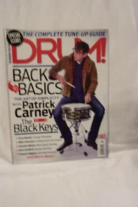 DRUM! Magazine January 2012 Patrick Carney The Black Keys Terry Bozzio #187 - Picture 1 of 3