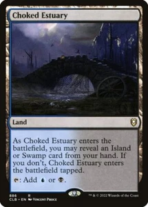 4x Choked Estuary - NM - Battle for Baldur's Gate SPARROW MAGIC - Picture 1 of 1