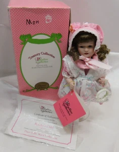 Paradise Galleries Porcelain Doll 8" Mondays Child - Treasury Collection COA - Picture 1 of 17