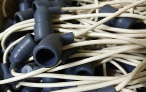 Tube cap & cable for EL38 PL509 PL504 JAPAN NOS vintage vacuum tube audio amp - Picture 1 of 9