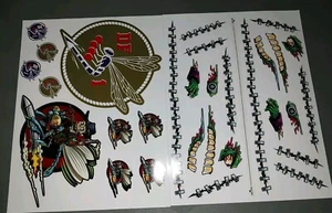 GI Joe Classified Dragonfly XH-1 Monster Sticker Decal Sheet Hasbro Haslab 2024 - Picture 1 of 8