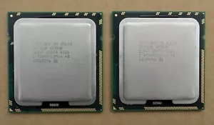 *MATCHED PAIR* INTEL XEON X5670 Six Core 2.933GHz LGA1366 CPU Processor SLBV7 - Picture 1 of 1