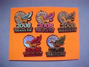5er Set - 2008 Kentucky Derby Festival Pins. Neu - Bild 1 von 1