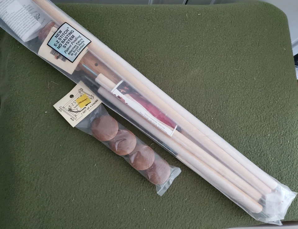 E-Z Stitch Needlework Frame & Knobs - New - 3 Sizes 6" 12" 18" - Image 1 of 1