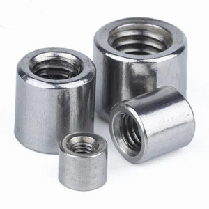 M3 - M16 304 Stainless Steel Threaded Insert Tube Adaptor Spacer Bush Rose Joint - Picture 1 of 5