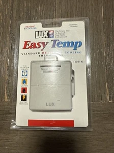 Lux Products Easy Temp T401143 Mechanical Heating and Cooling Thermostat Nib Vtg - Picture 1 of 4