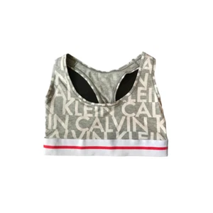 Calvin Klein Cotton Bra Bralette Gray Small - Picture 1 of 2