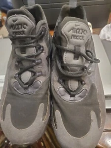 Nike Air Max 270 React Black Oil Grey Sneakers  Shoes AO4971-003 Size 7 (US) - Picture 1 of 5