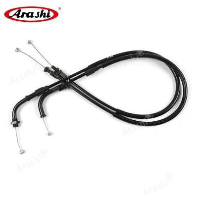 For Honda CBR1000RR 2008 2009 2010 2011 2012 2013 Throttle Cable Wire Line Black - Image 1 of 4