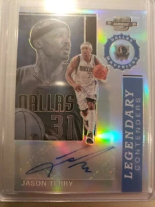 2019-20 Panini Legendary Contenders - Jason Terry Dallas Mavericks - Rare /125 - Picture 1 of 2