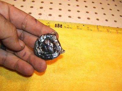 捷豹 XJ8 2001 年轿车前格栅顶部 JAGUAR Head 正品 Jag 原始设备制造商 1 个仅徽章 — 第 1/4 张图片