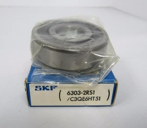 SKF 6303-2RS1/C3QE6HT51 LAGER - Bild 1 von 2