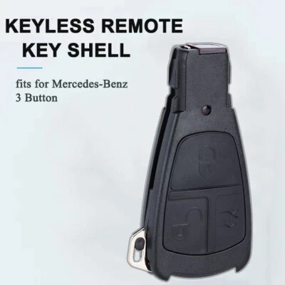 Smart Remote Key Shell 3 Buttons for Mercedes-Benz CL500 CL600 C230 C280 C43 CLK - Изображение 1 из 4