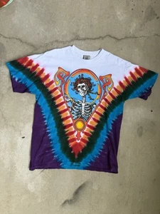 Grateful Dead Vintage Liquid Blue T-Shirt Men's - Picture 1 of 3
