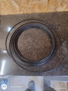 Câble réseau extérieur Ethernet Cat 6 - Cuivre massif - coupé ~17M - Photo 1/1