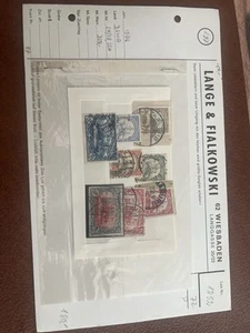 German East Africa Yacht Stamps – 2½R x2, 1R, Heller Values Used - Picture 1 of 1