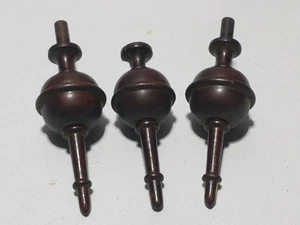 Vintage Holz Uhr Zifferblätter 3er Set - Bild 1 von 4