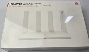 Huawei WS7200 Wi-Fi 6 AX3 Quad-Core 1.4GHz Router 3000Mbps White (NEW Sealed) - Picture 1 of 3