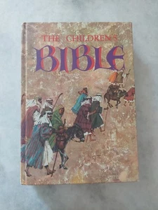 The Children's Bible 1965 Vtg Golden Press Hardcover Illustrated Stories Faith - Imagen 1 de 8