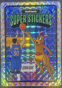2025 Veefriends Manga Super Stickers Stephen Curry Crossover Kindred Kangaroo - Picture 1 of 2
