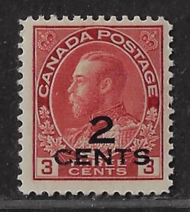 Canada Surcharged Stamps — 1926, King George V #140 MH Ref. 1176 - Picture 1 of 2