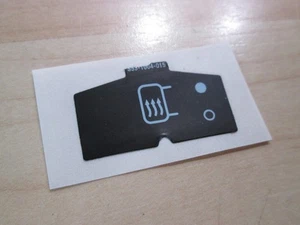 Kenworth S53-1004-015 Switch Label Sticker for Heated Mirror Switch #M160SC - Bild 1 von 4