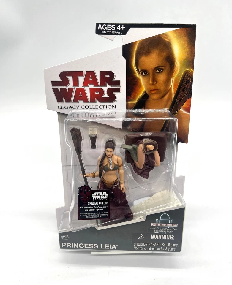 Star Wars Legacy Collection BD17 Slave Leia Droid Factory R3-M3 Parte 2009 Foto 1 de 4