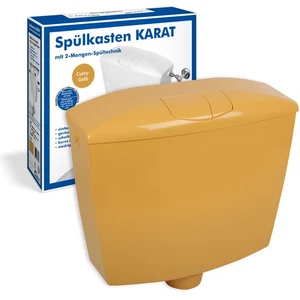 Spülkasten Karat Curry Tiefhängend 3,5-9 Liter 2-Mengen-Spültechnik Vollisoliert - Bild 1 von 12