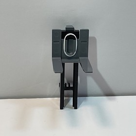 LEGO Forklift Assembly with White Rubber Band - Dark Bluish Gray 4517 / 4518a