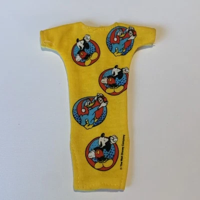 1980’s Barbie Doll Disney Mickey Mouse Nightgown Sleepwear Shilman? - Image 1 of 4